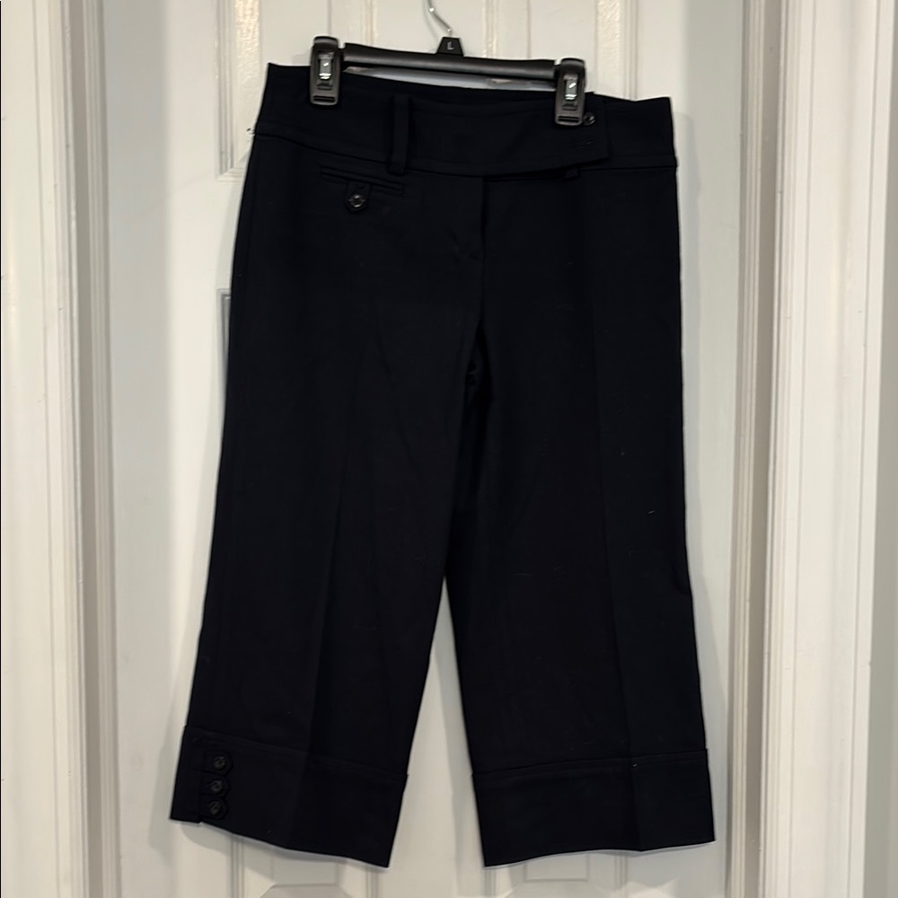Black Cropped Pants